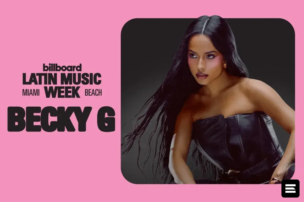Бекки Джи выступит на Billboard Latin Music Week в 2026 году
