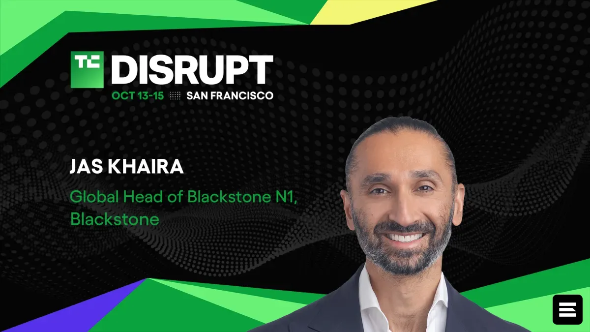 Джас Хайра из Blackstone выступит на TechCrunch Disrupt 2026