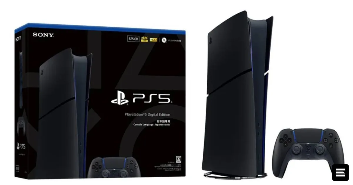 Почему новый черный PS5 доступен только в Японии: реакция игроков