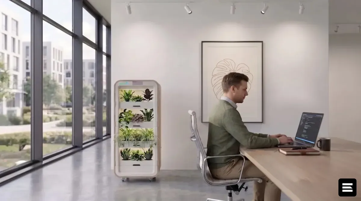 Greenairy создаёт «умные» фитостены для очистки воздуха в офисах