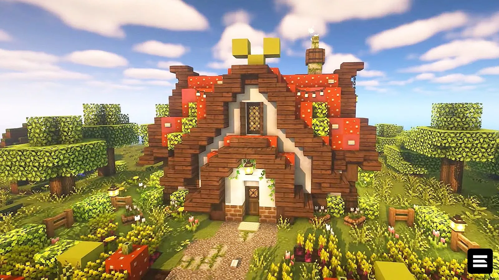 54 идеи для дома в Minecraft: от простых коттеджей до баз выживания