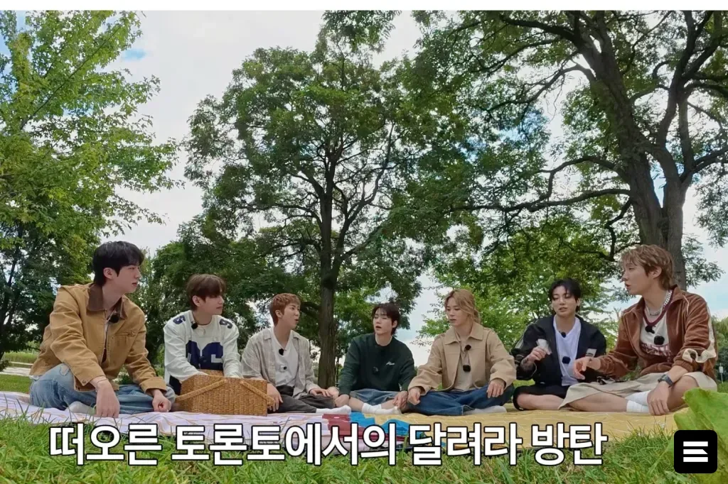 BTS провели пикник в Торонто и вспомнили детство в новом выпуске «Run BTS!»