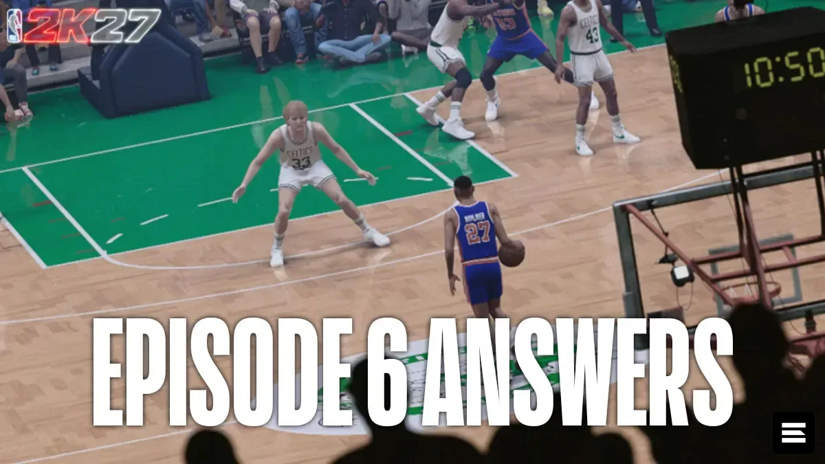 NBA 2K27 2KTV Episode 6: ответы на вопросы для получения VC