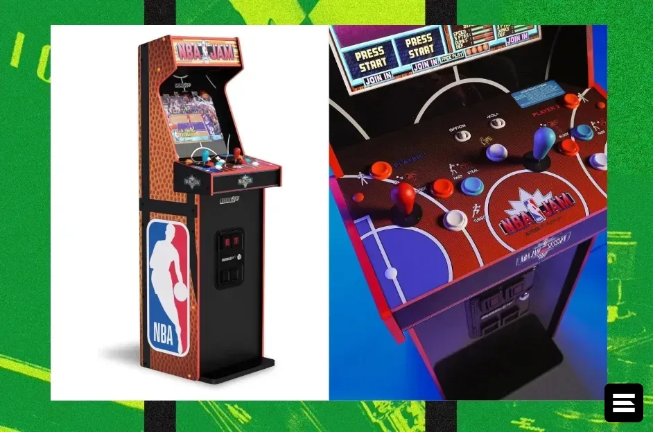 Аркадный автомат NBA Jam для дома: что предлагают Amazon и Walmart