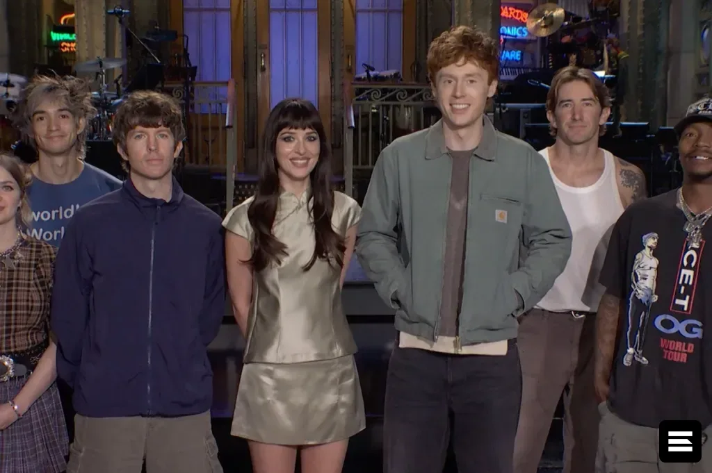 Дакота Джонсон и Turnstile в промо SNL