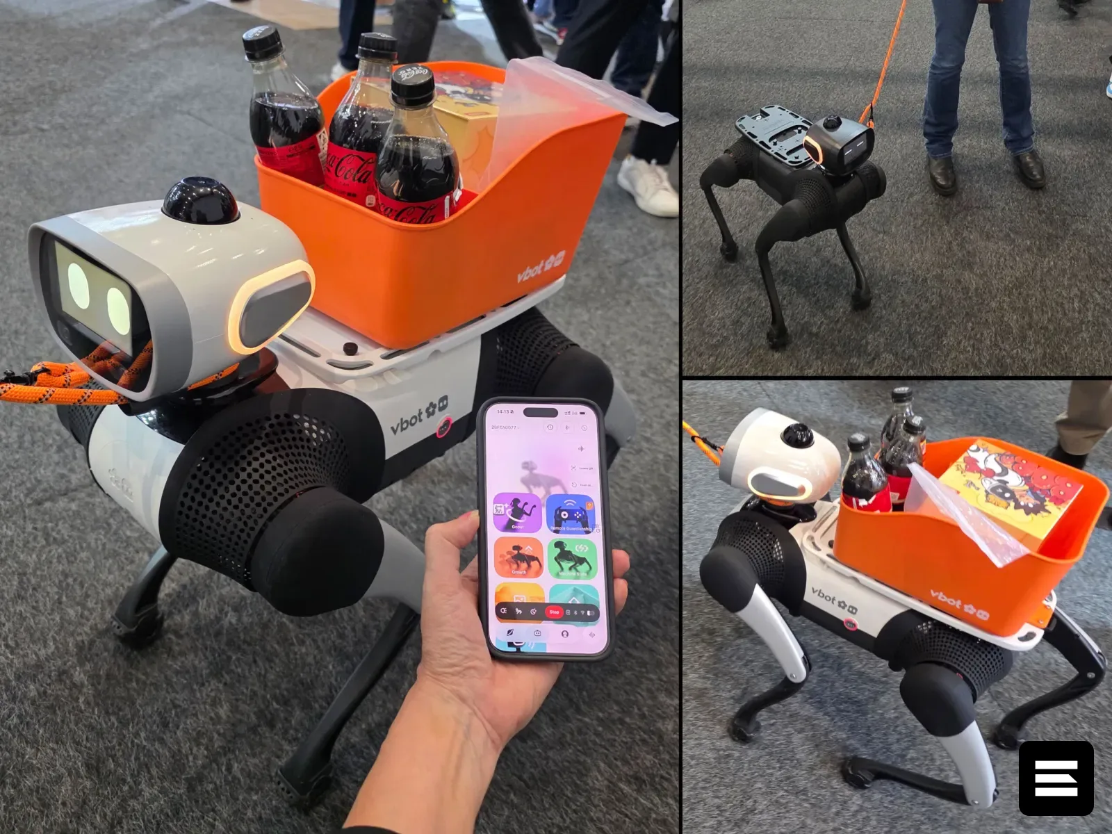 Китайский Vbot представил в Европе робота-компаньона SuperDog за 3000 евро