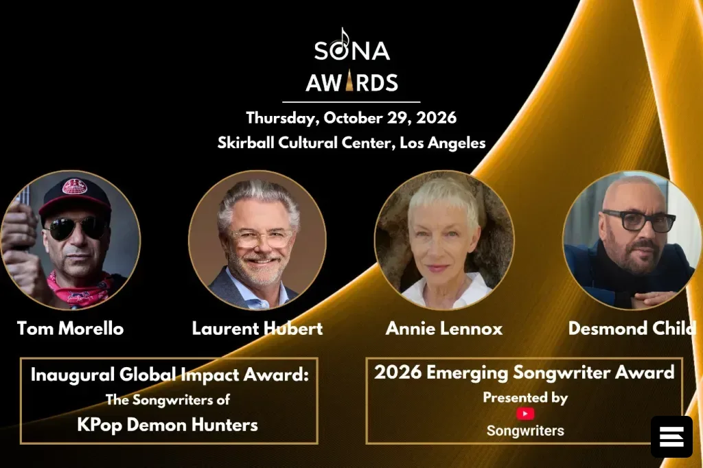 SONA Awards 2026 наградит Леннокс, Морелло, Чайлда и других