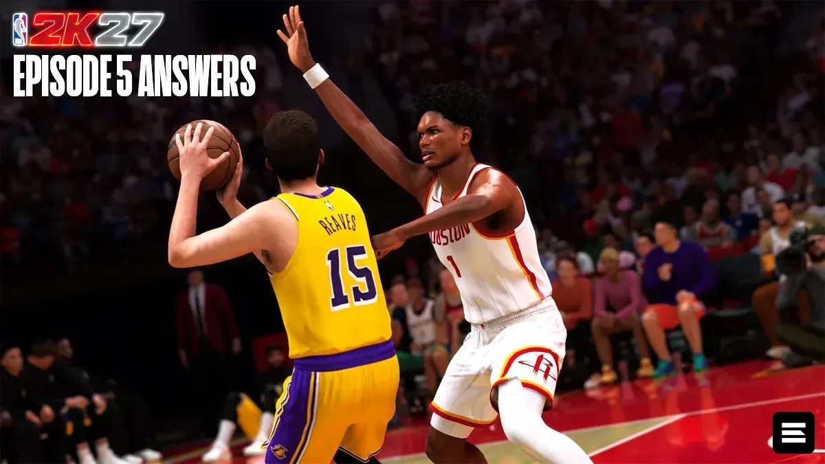 NBA 2K27: Ответы на 5 эпизод 2KTV помогут получить VC
