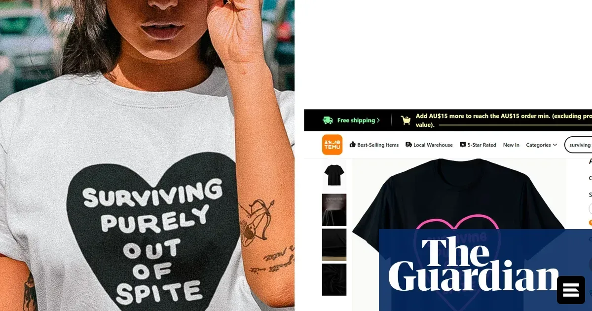 Тысячи дизайнов T-shirt Lonely Kids Club украли и выставили на Temu