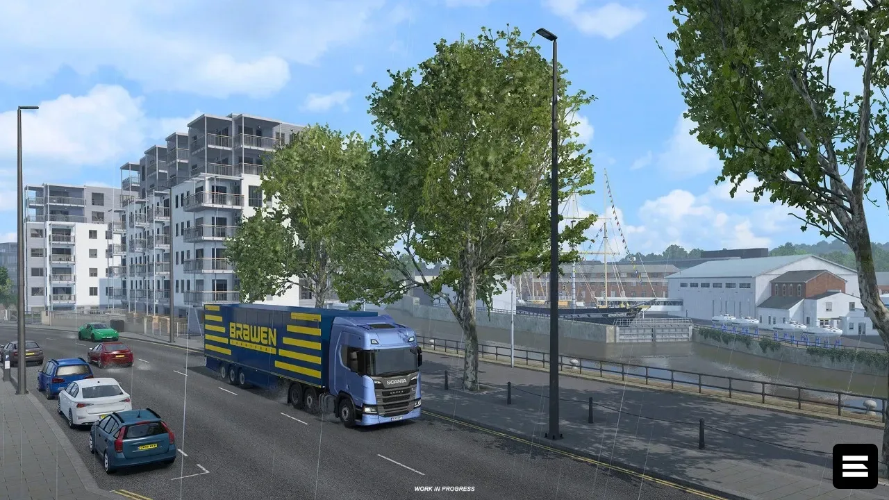 В Euro Truck Simulator 2 показали обновлённый Бристоль