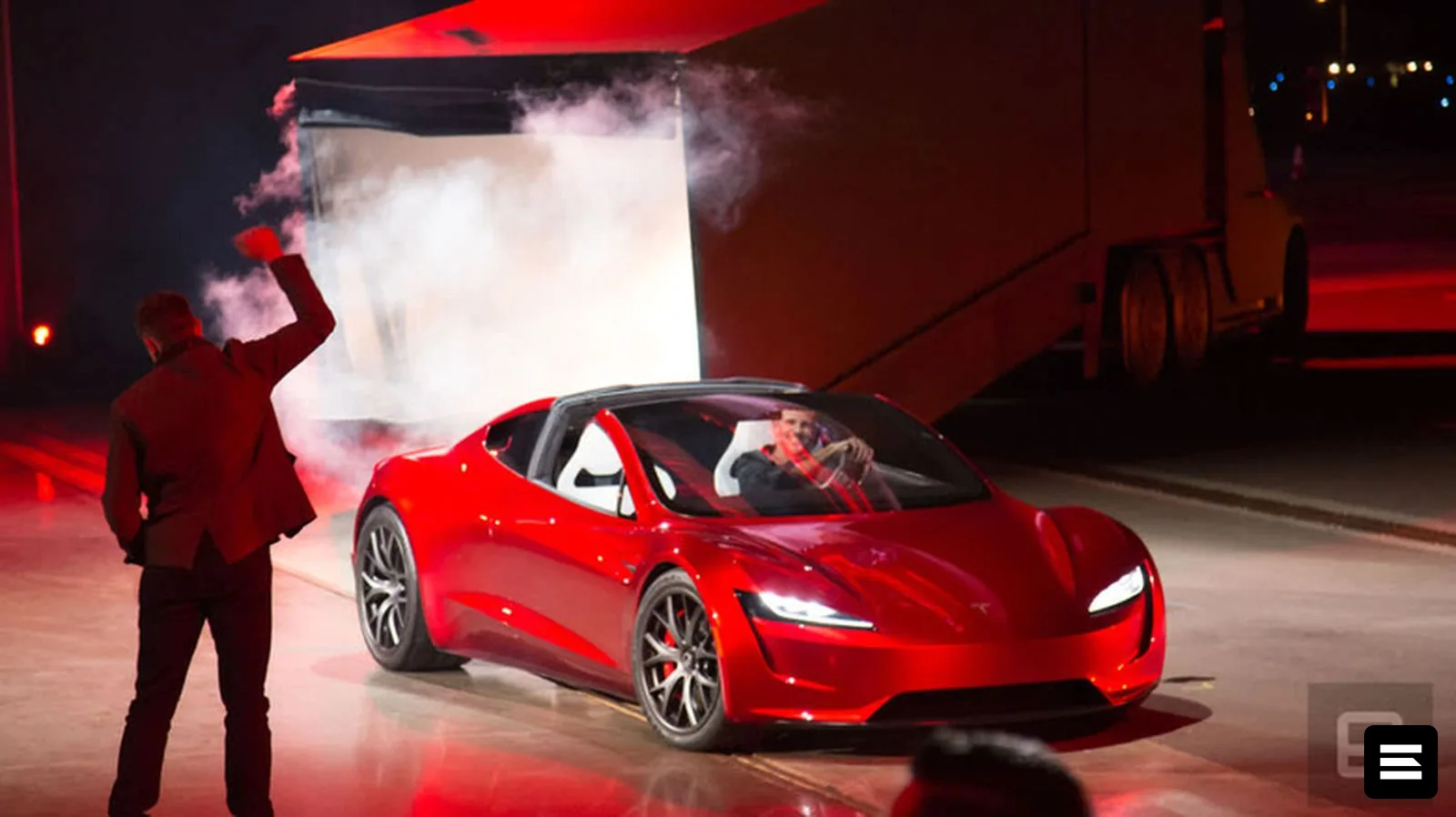 Tesla представила спорткар Roadster нового поколения