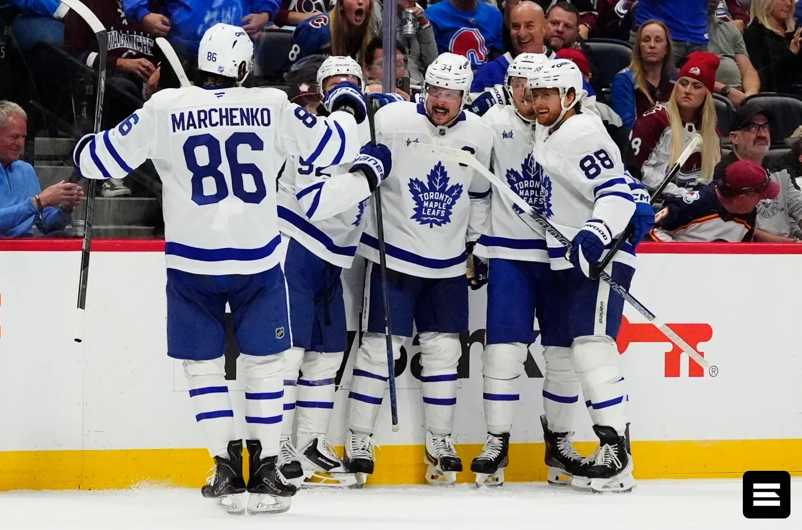 Maple Leafs победили Колорадо. Найлендер и Мэтьюз в центре внимания