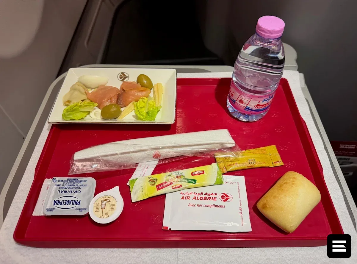 Air Algerie: Критика бизнес-класса на рейсе из Монреаля