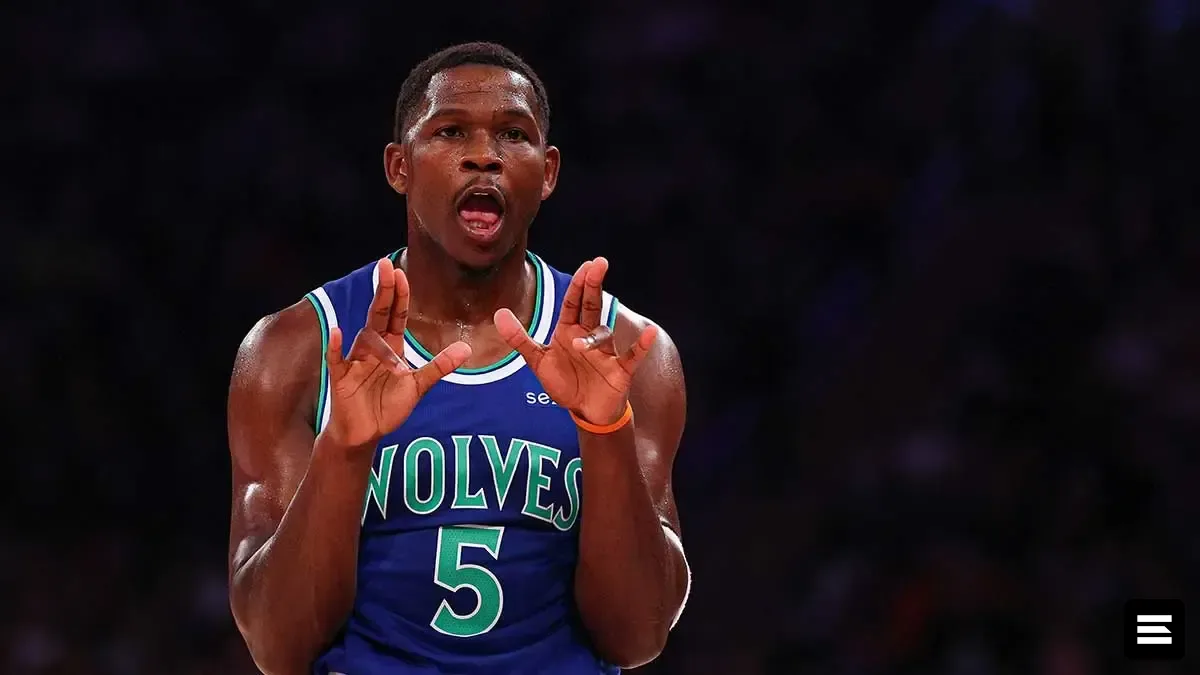 Энтони Эдвардс успел успеть: трехочковый бросок на сигнале в победе Timberwolves над Knicks