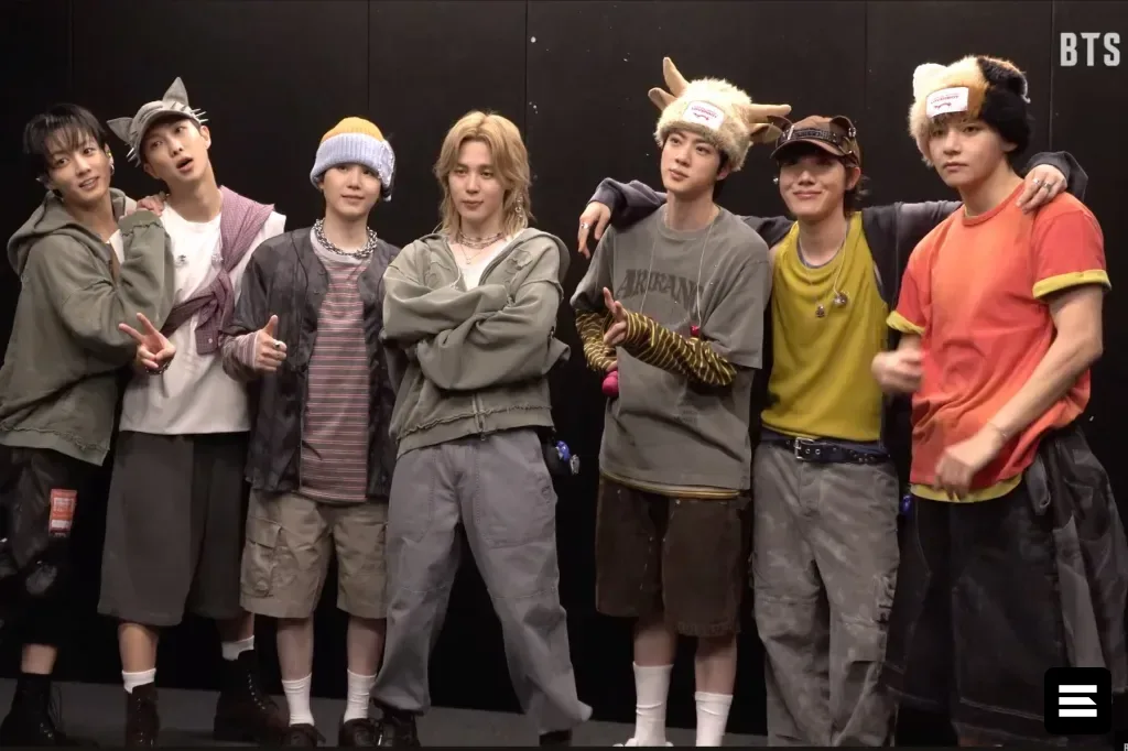 BTS показали закулисье европейского тура ARIRANG