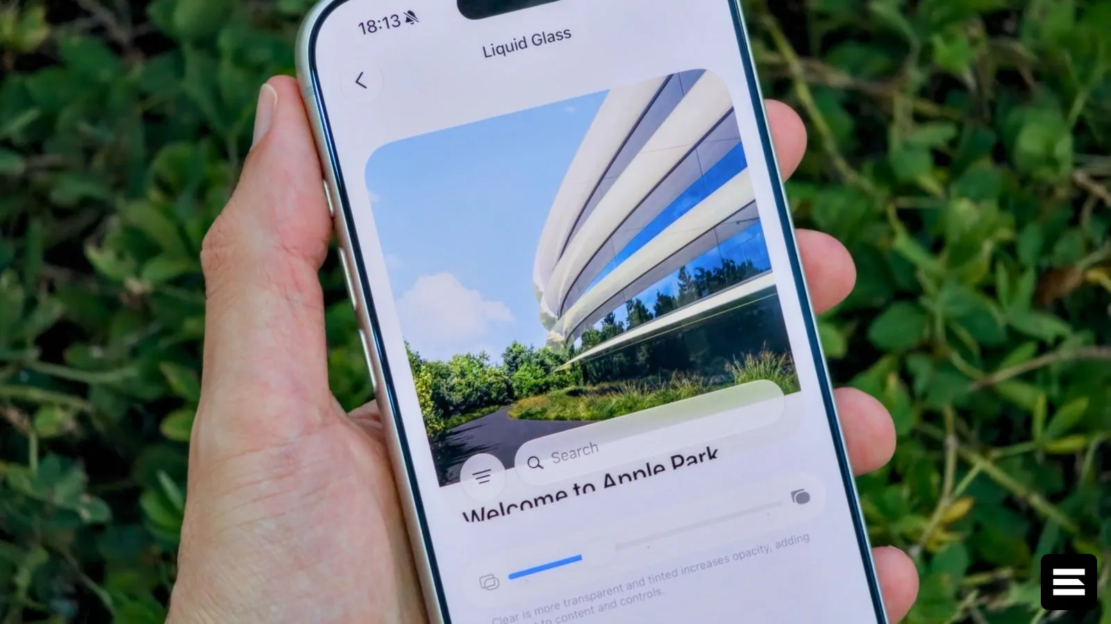 iOS 27 расширяет настройки эффекта Liquid Glass на iPhone