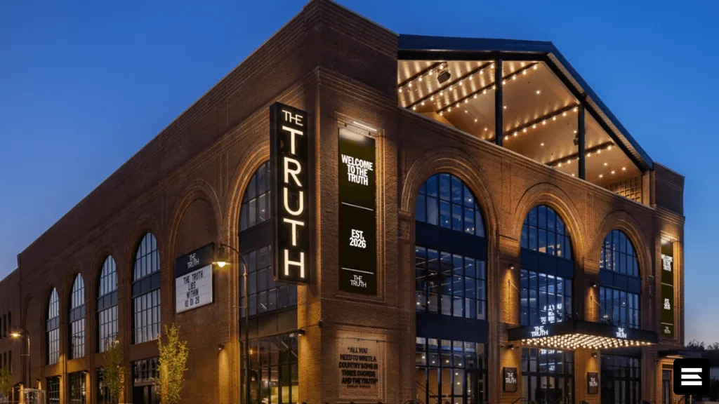 Live Nation открыла концертный зал The Truth в Нэшвилле