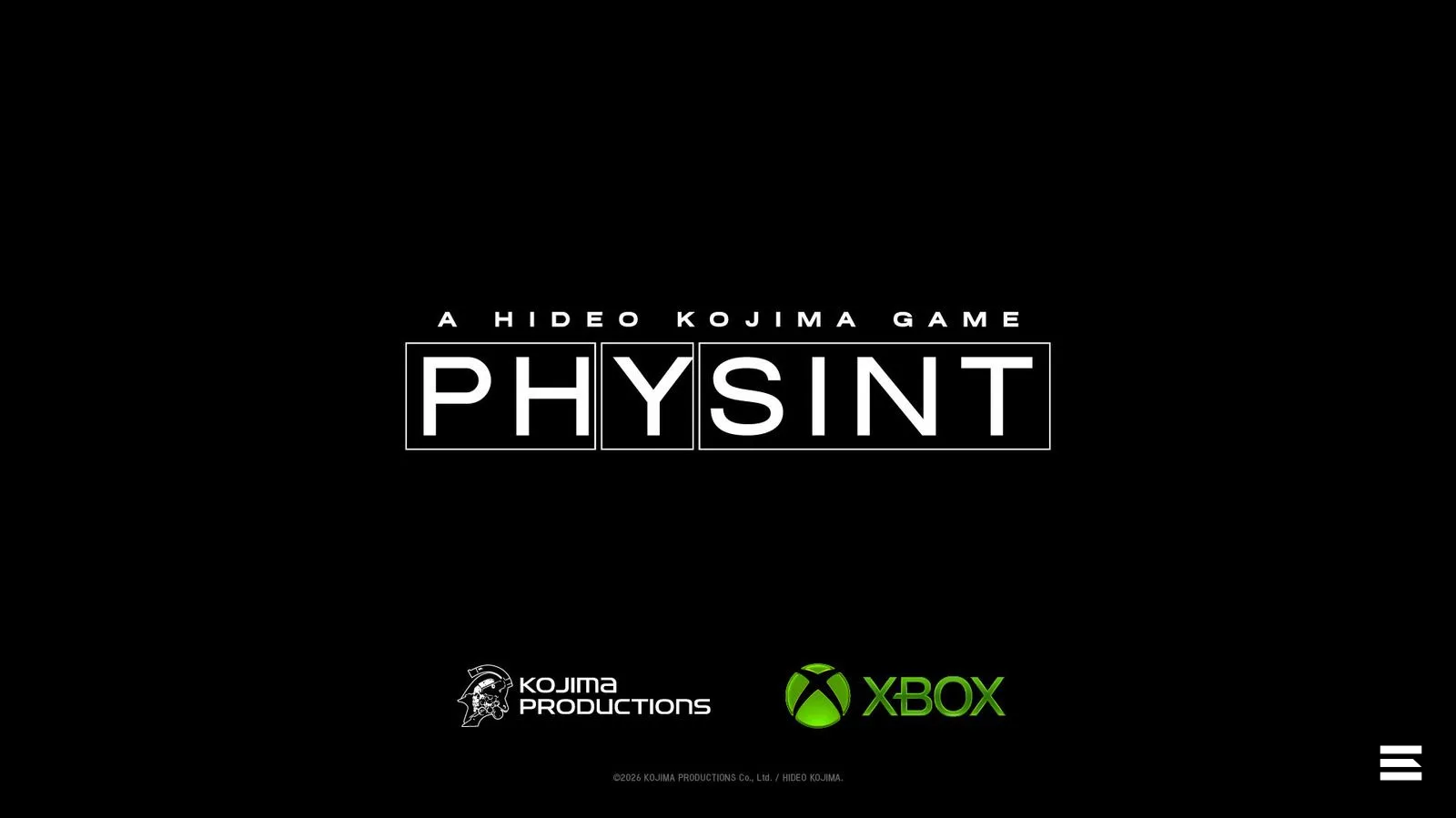 Xbox подхватила новый проект Кодзимы Physint после выхода Sony из сделки