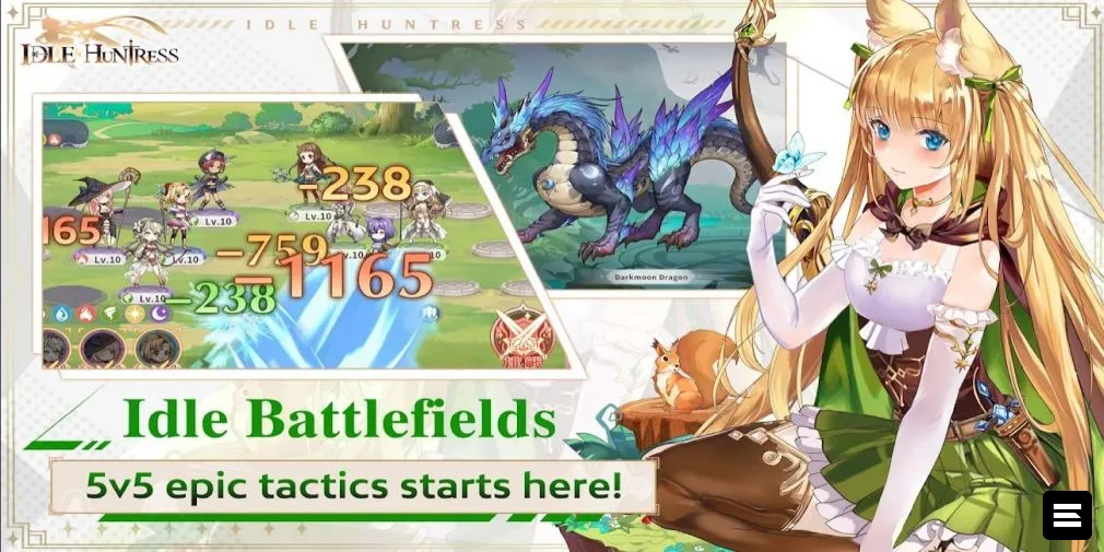 Idle Huntress: опубликована новая версия списка персонажей