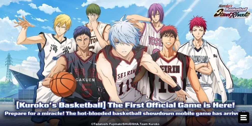 Kuroko's Basketball Street Rivals: новые коды на 11 октября 2026