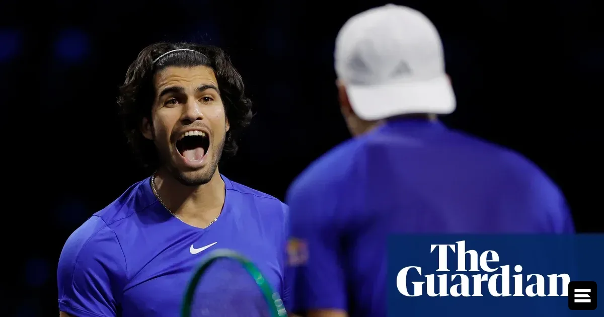 Алькарас привёл пример — Европа возглавила Laver Cup после первого дня