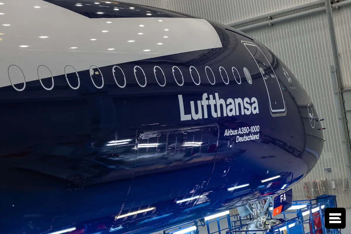 Lufthansa получит первый Airbus A350-1000 в ноябре 2026 года