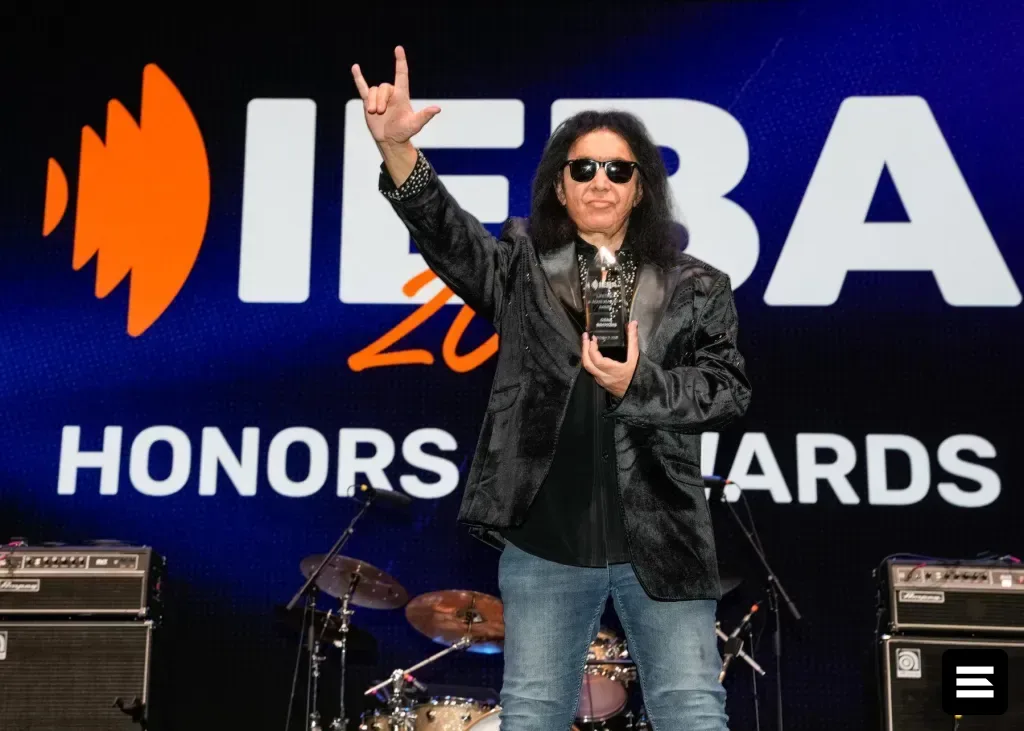 Gene Simmons, Chubby Checker отмечены на IEBA Industry Awards 2026