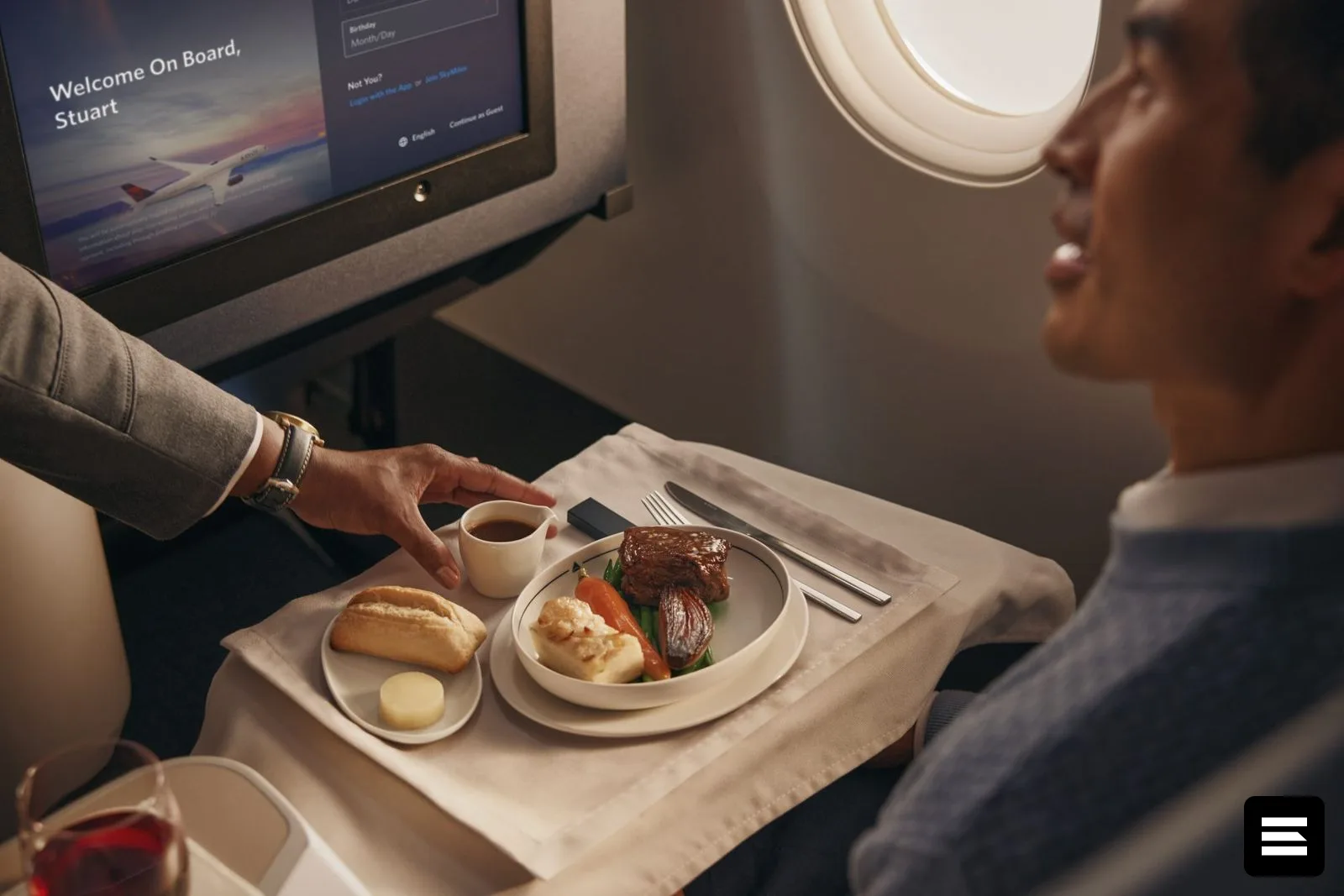 Delta представила новый люкс Delta One с кроватью 83 дюйма