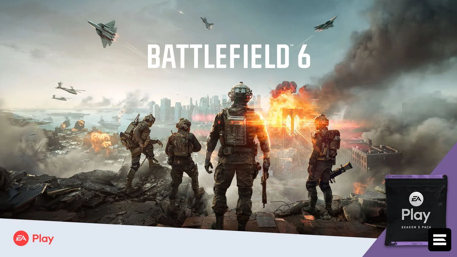 Battlefield 6: EA Play запускает сезонный пакет и скидки до 10 %