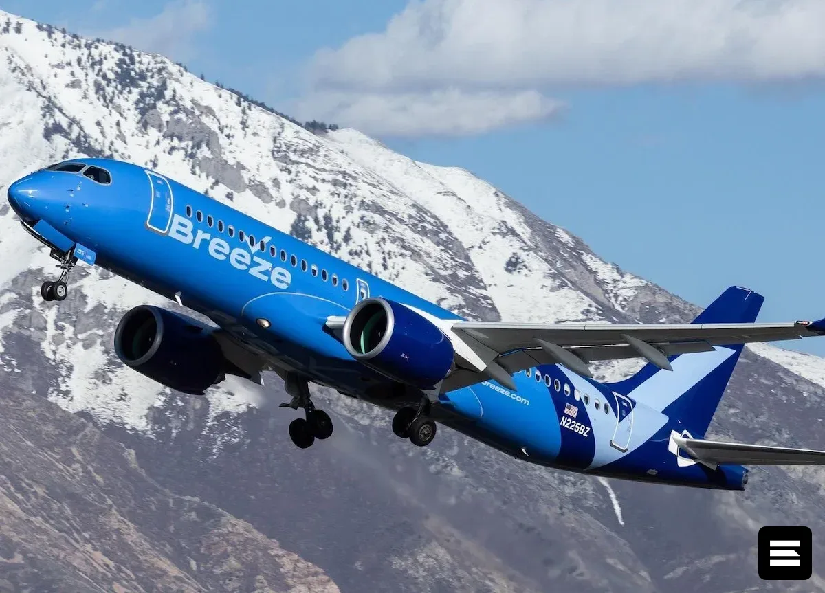 Alaska Airlines начала продавать билеты Breeze Airways