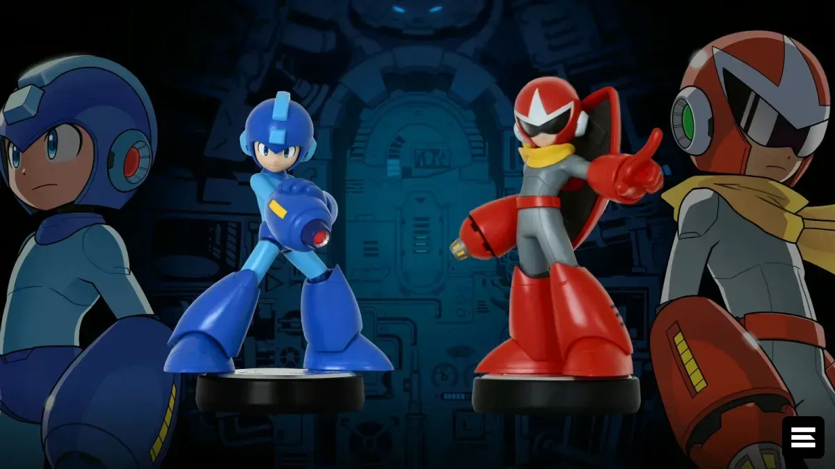 Амиибо Mega Man и Proto Man выйдут одновременно с Dual Override на Switch и Switch 2
