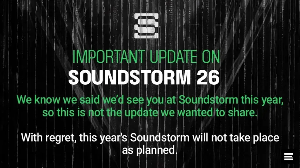 Фестиваль Soundstorm в Саудовской Аравии отменён до 2027 года