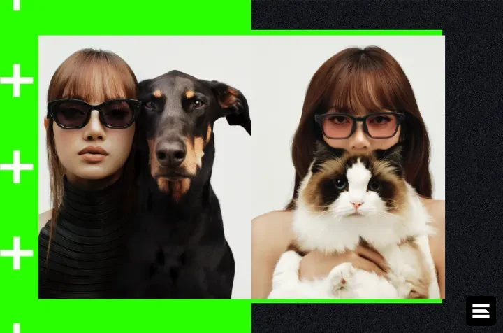 LISA из BLACKPINK представила лимитированные умные очки Meta* в двух стилях