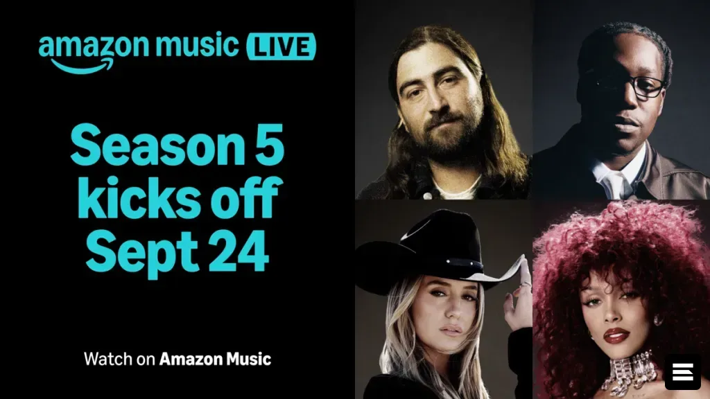 Amazon Music Live запускает пятый сезон с концертами Кахана, Уилсон и Doja Cat