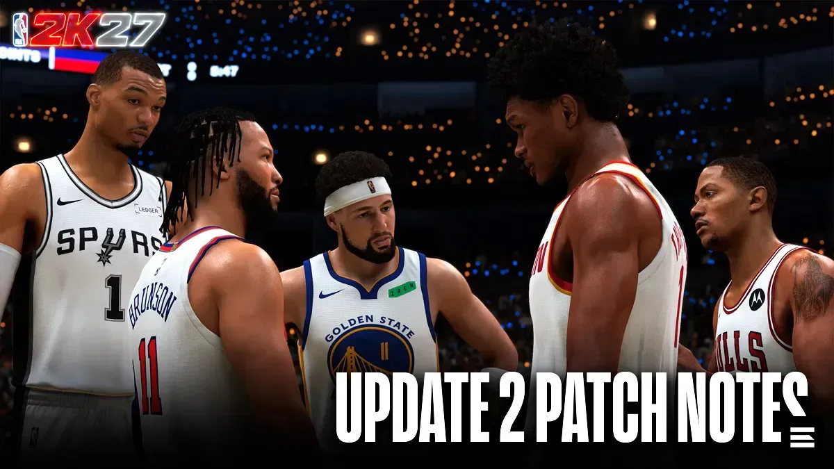 NBA 2K27: обновление 2.0 с исправлениями для MyCAREER и игрового процесса
