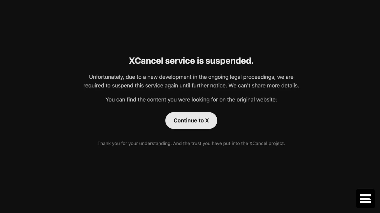 Nitter и XCancel прекратили работу после угроз от X