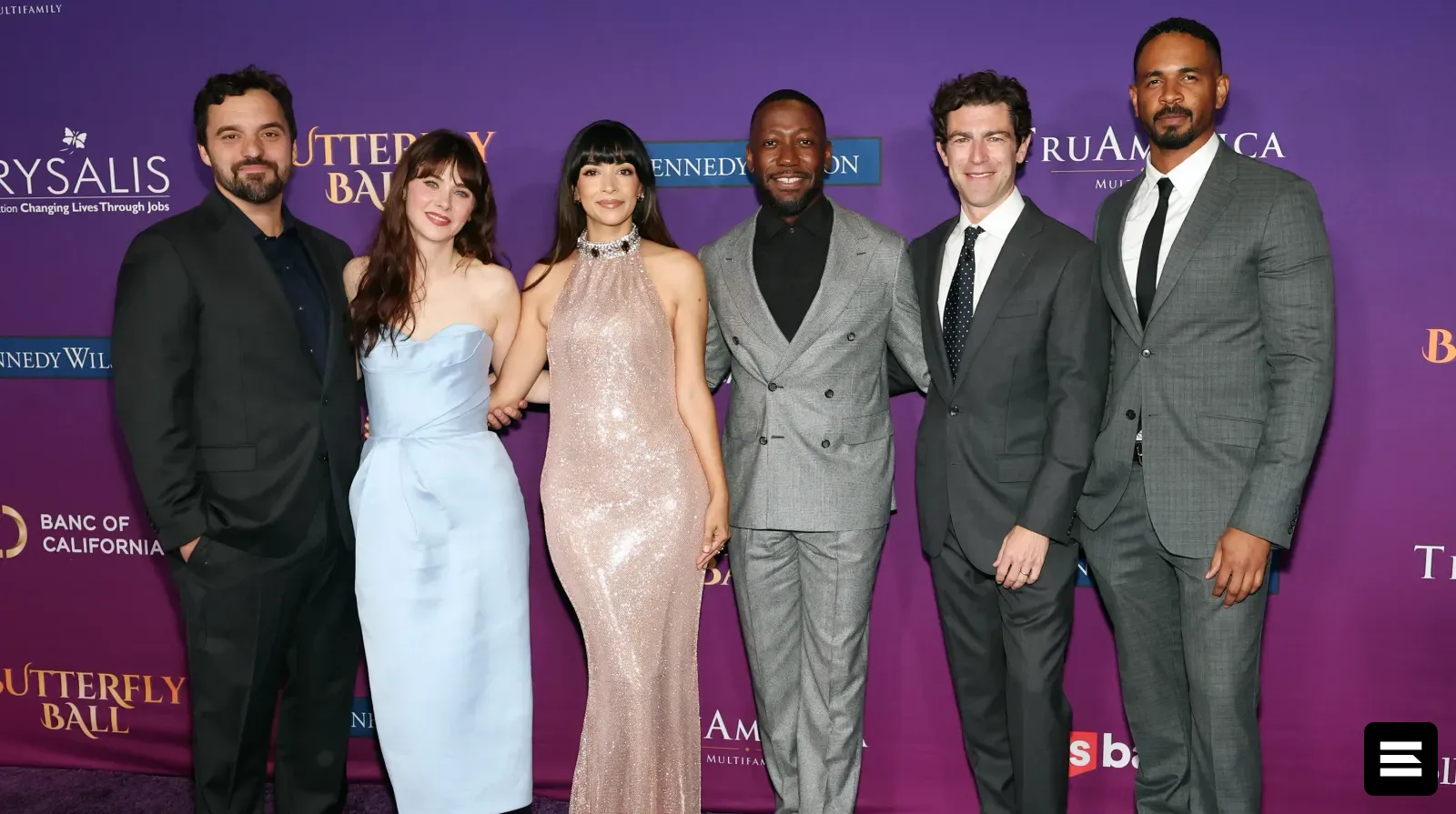 Неожиданная встреча актеров «New Girl» на благотворительном вечере