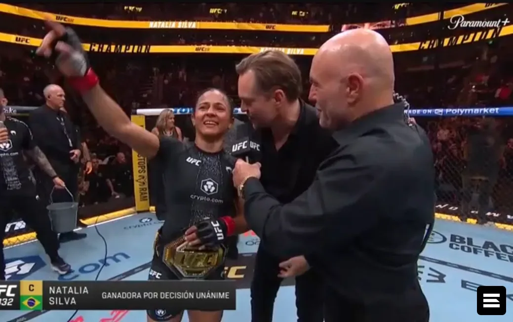 Наталия Силва стала чемпионкой UFC, победив Ван Цун