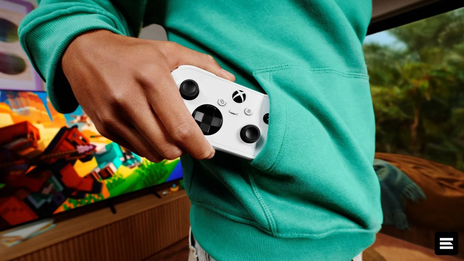 Microsoft представила миниатюрный геймпад Xbox Nano Controller