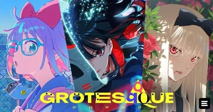 Трейлер аниме Grotesqqque от CloverWorks вышел с английскими субтитрами