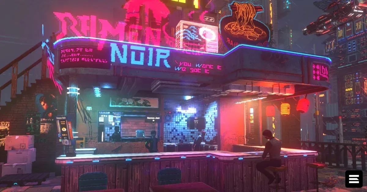 Nivalis Nights: симулятор жизни с киберпанком и детективом