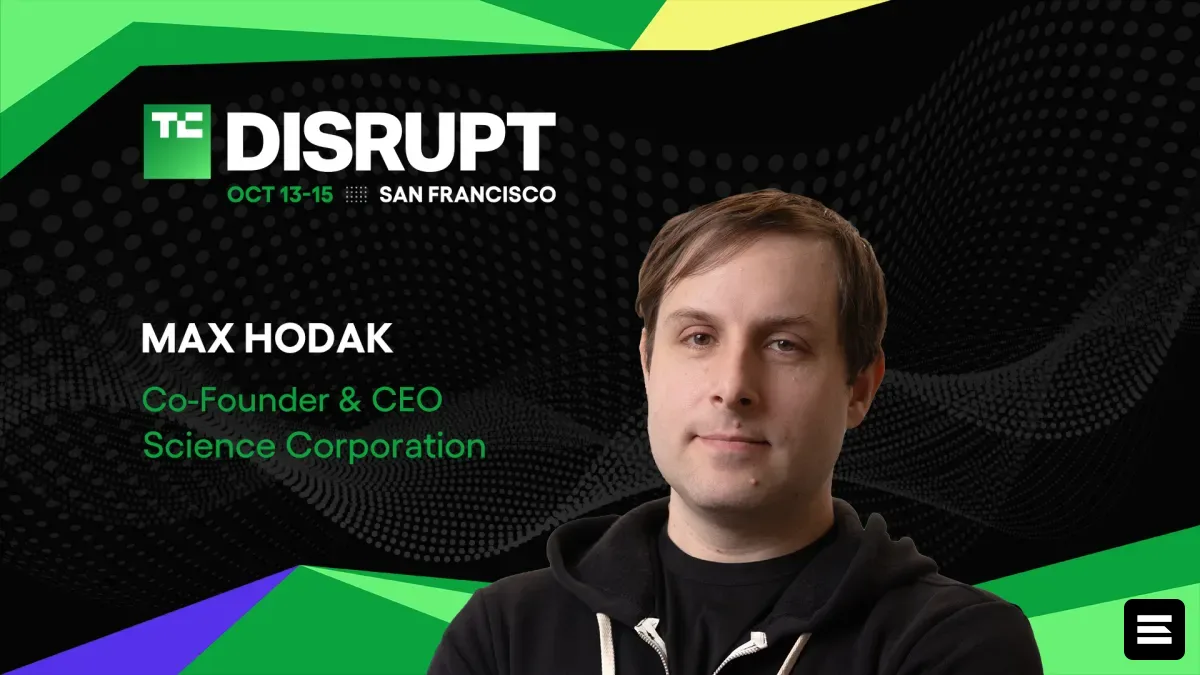 CEO Science Corp представит безэкраные интерфейсы на TechCrunch Disrupt 2026
