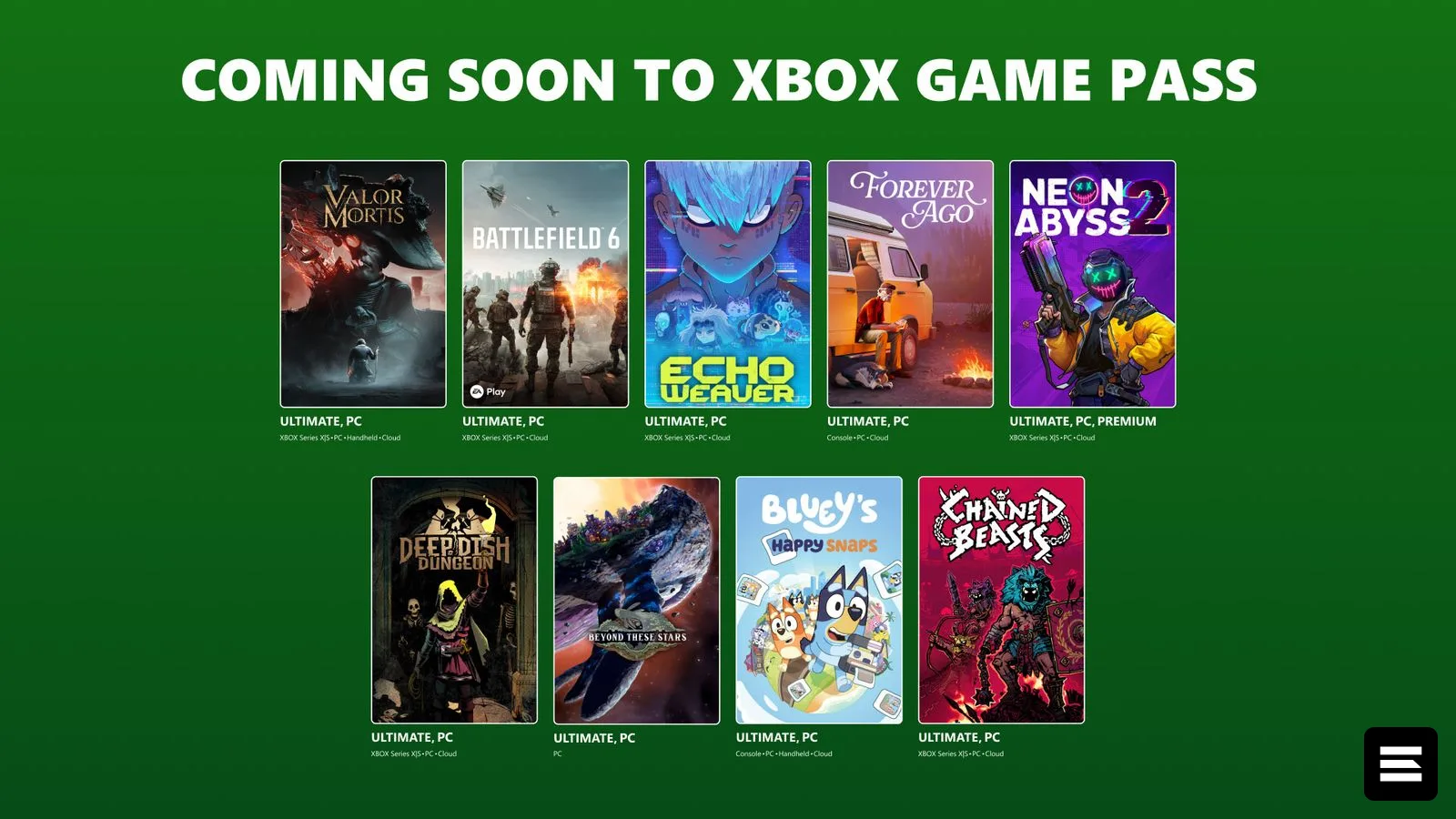 Battlefield 6 и другие новинки в Xbox Game Pass в октябре