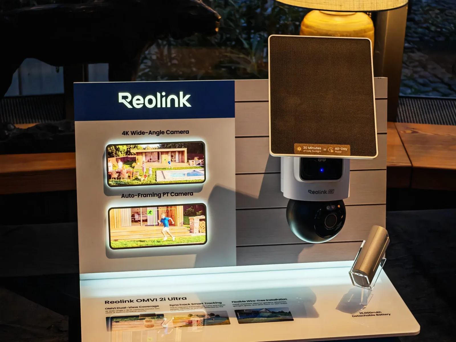 Reolink представила камеру OMVI 2i Ultra с солнечной панелью и двойным объективом
