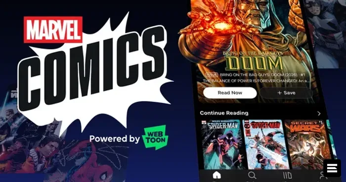Webtoon запускает новое приложение Marvel Comics в ноябре