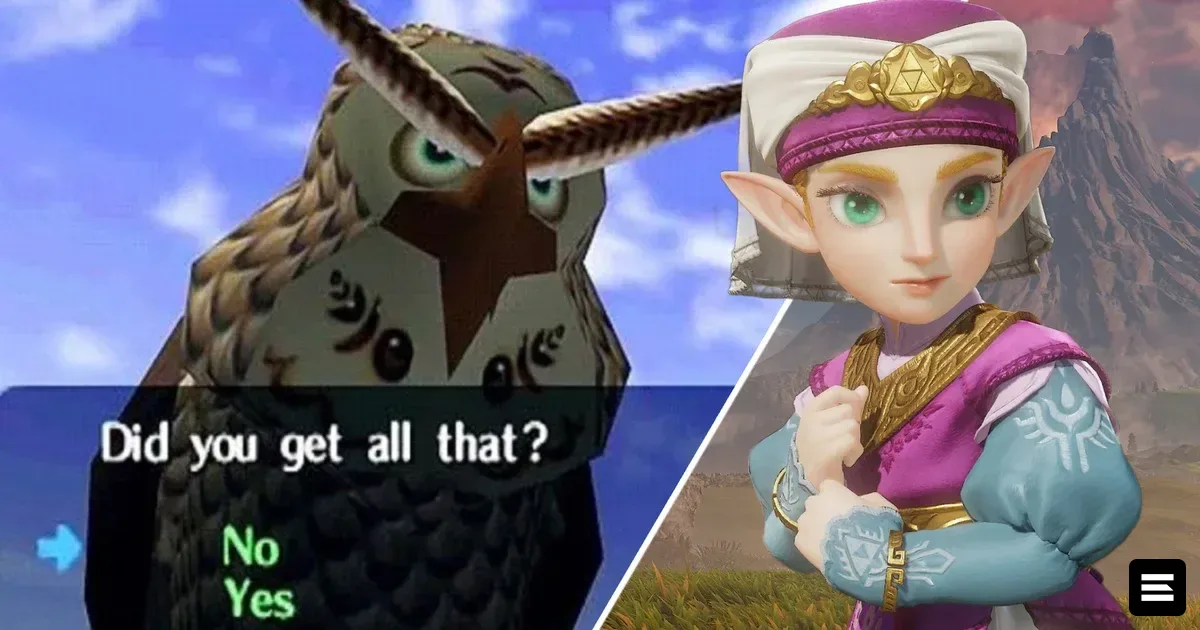 В ремейке Zelda: Ocarina of Time сова-наставник станет менее разговорчивой