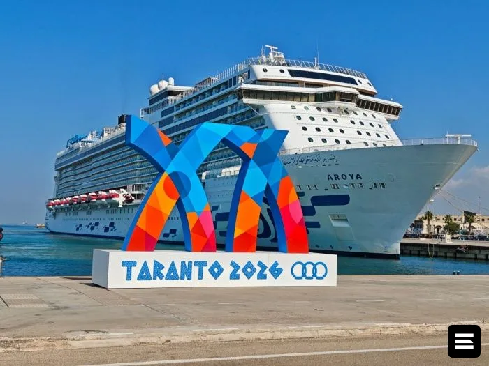 AROYA Cruises завершил чартер для Игр Средиземноморья в Таранто