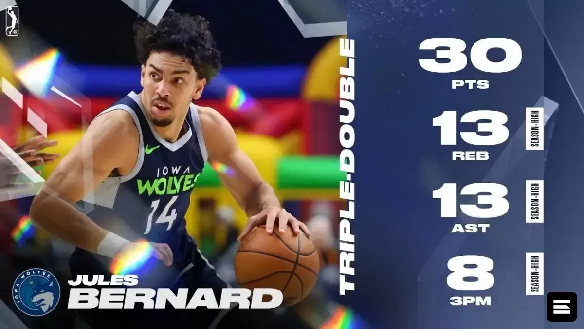 Юлс Бернар подписал контракт на тренировочный лагерь с Timberwolves