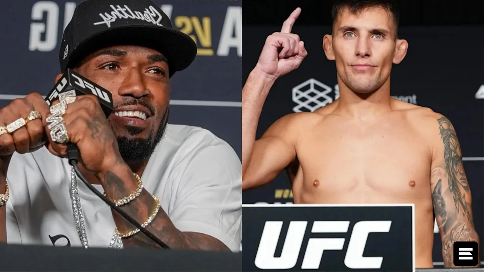 Реакция бойца UFC на проваленное взвешивание соперника попала на видео