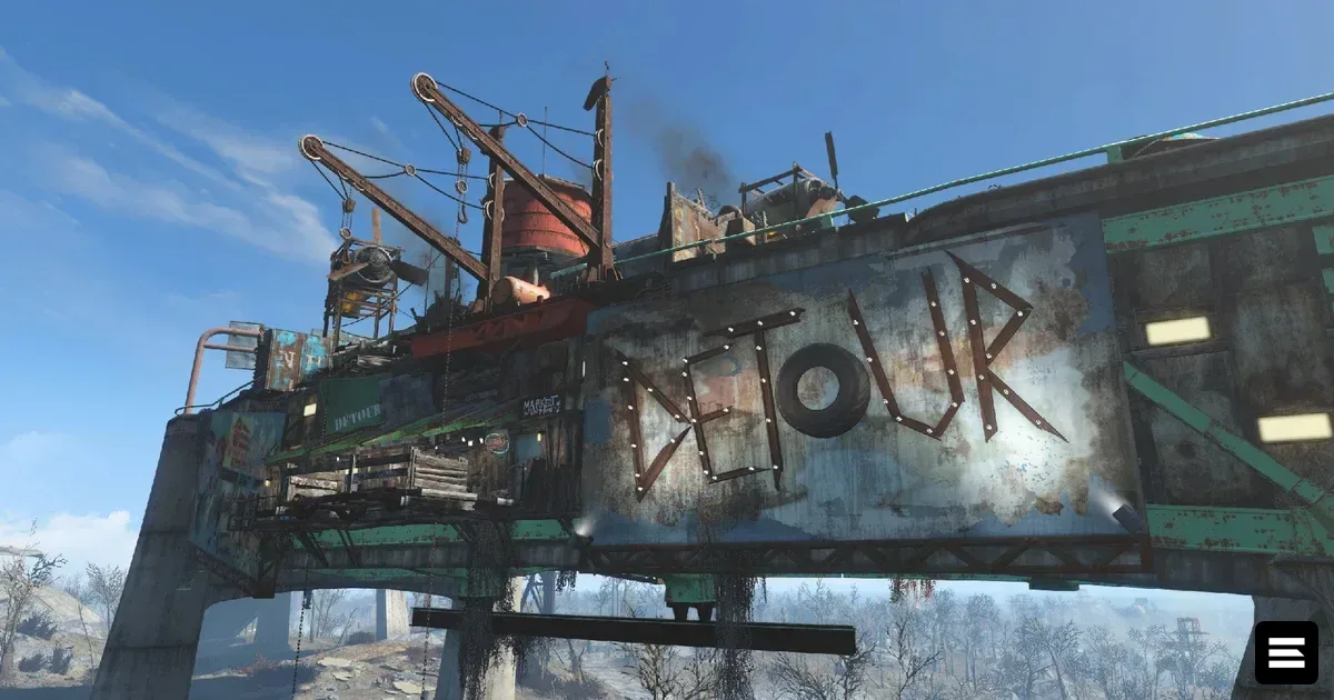 Новый мод Fallout 4 добавил город Detour с квестами